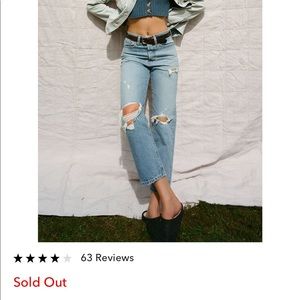 NWT SOLD OUT WEDGIE LEVI JEANS